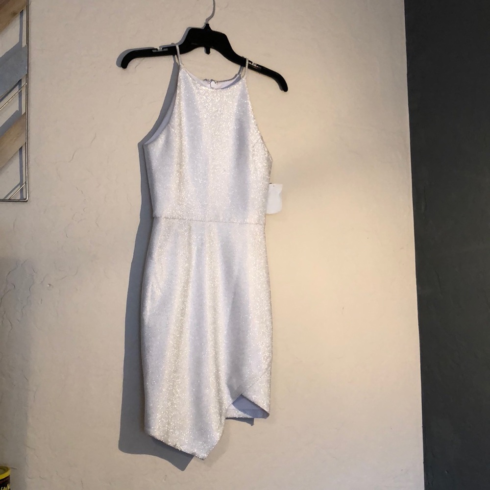 Silver top shop dress